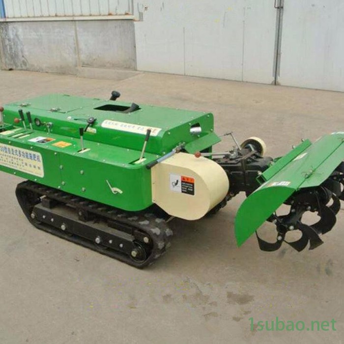 锰钢打造刀具果园开沟施肥回填机  富兴果树土杂肥开沟回填机 履带自走式微耕机图8