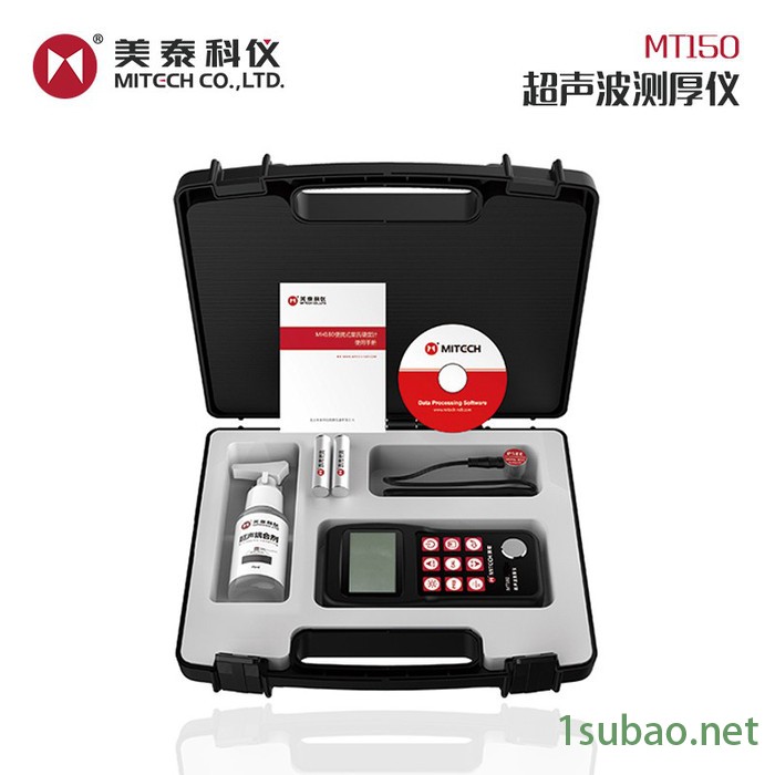 美泰科仪 MT150 超声波测厚仪 厚度计量具 钢板测厚仪 管壁腐蚀程序测试仪 数显手持式玻璃塑料油漆层无损检测厚度仪图2