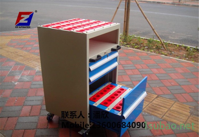 CNC刀具柜刀具车 BT30BT40刀套刀具柜 带抽屉刀具柜直销图2