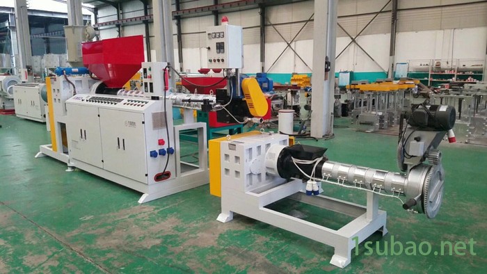 造粒机 塑料拉丝机 单螺杆造粒机 塑料颗粒造粒机图4