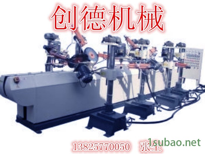 创德机械供应 全自动方形链条抛光机 高效率链条自动抛光机图4