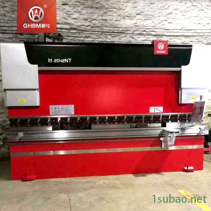 GHBM根号 电液伺服数控折弯机 200吨4米2加工金属板材折弯 上传动式全自动  大型钣金件**GH-2042NT图2