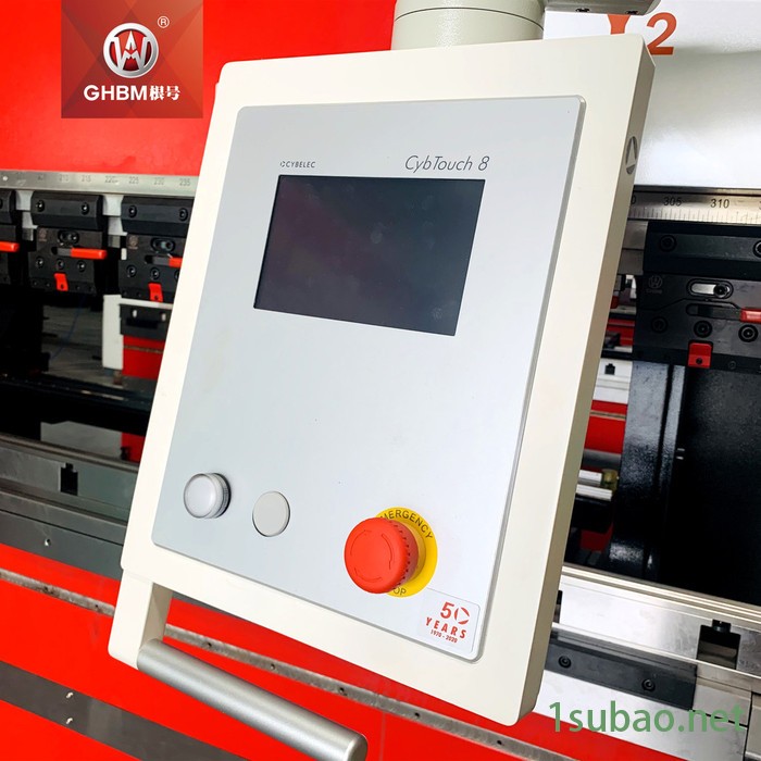 GHBM根号 电液伺服数控折弯机 200吨4米2加工金属板材折弯 上传动式全自动  大型钣金件**GH-2042NT图4
