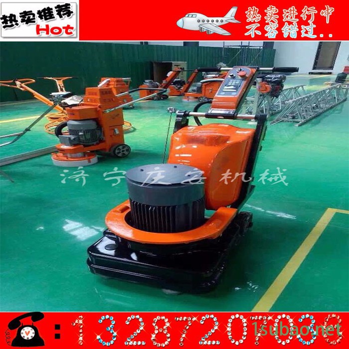 庆安QA200 地面抛光机电动研磨机多功能手扶抛光机现货直销图2