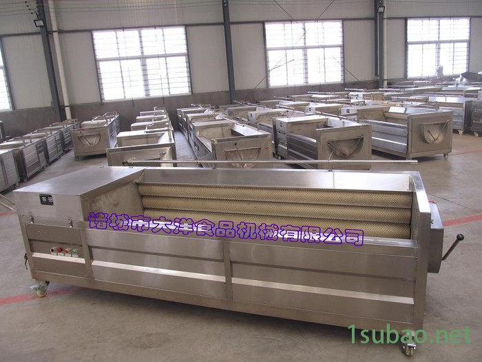 滚动式苤蓝清洗机 MQT型胡萝卜抛光机图2