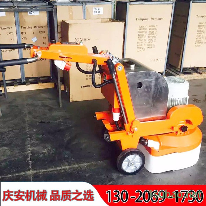 庆安QA-580 地坪打磨抛光机,混凝土研磨机,水泥地面抛光机厂家直供图3