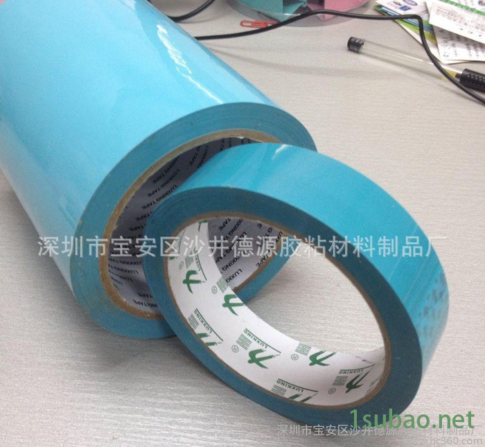 出口品质五年质保蓝色需借助刀具可定制规格pet胶带固定冰箱胶图3
