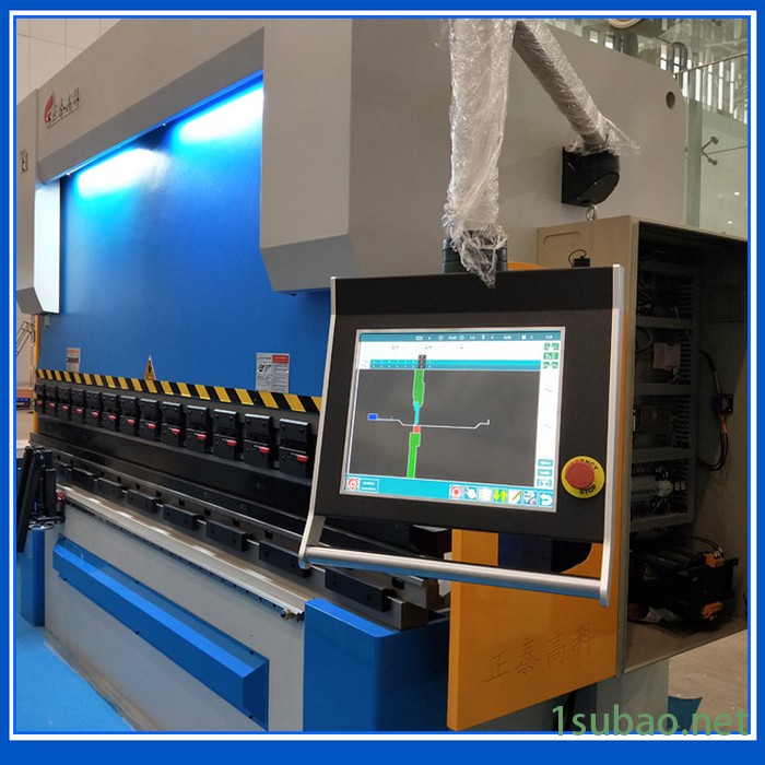 正泰高科WE67K-110T/3200.4+1+2电液伺服数控折弯机**图2