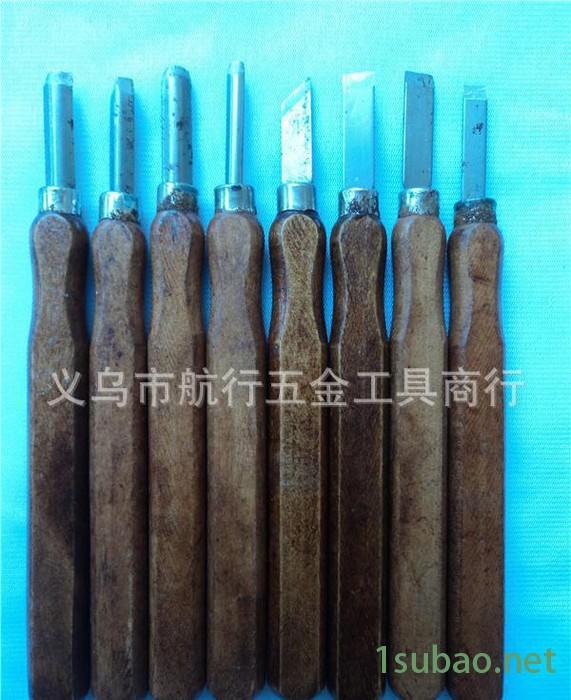 木柄雕刻刀,专用刀具,件套雕刻刀,模型刀具,件套木柄雕刻刀,8件套图3