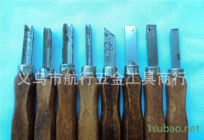 木柄雕刻刀,专用刀具,件套雕刻刀,模型刀具,件套木柄雕刻刀,8件套图2