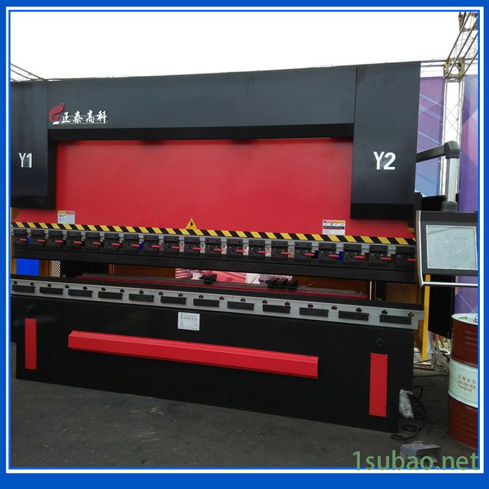 正泰高科WE67K-130T/4100. 4+1+2轴电液伺服数控折弯机**图2