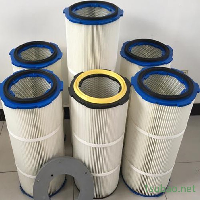 【炎卓】抛光机除尘滤芯 3290六耳快拆卡盘滤筒 烟尘焊接机除尘滤筒图2