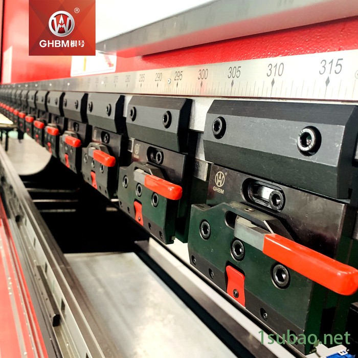 GHBM根号 电液伺服数控折弯机 100吨3米2加工金属板材折弯 上传动式全自动  大型钣金件**GH-1032NT图3