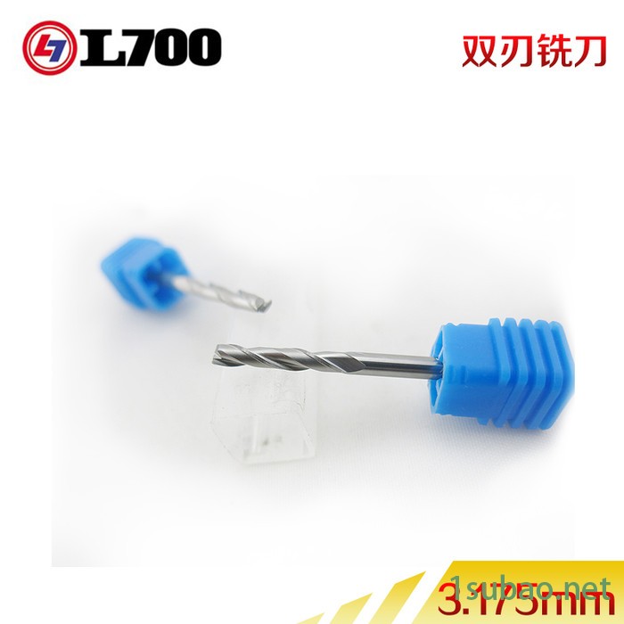 龙迪3.175螺旋铣刀电脑雕刻刀具密度板亚克力实木切割刀图2