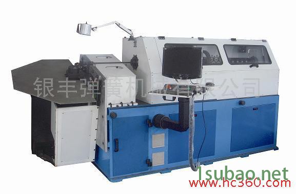 供应银丰YF-70-3D线材成型机 铁线折弯机 折线机 数控折弯机 电脑弹簧机图2