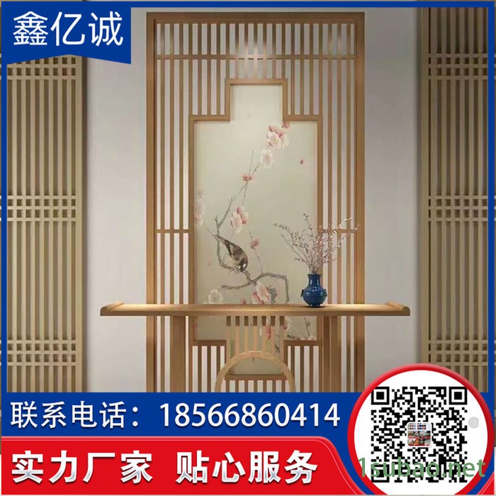 欧式轻奢彩色不锈钢屏风金属电镀加工厂图3