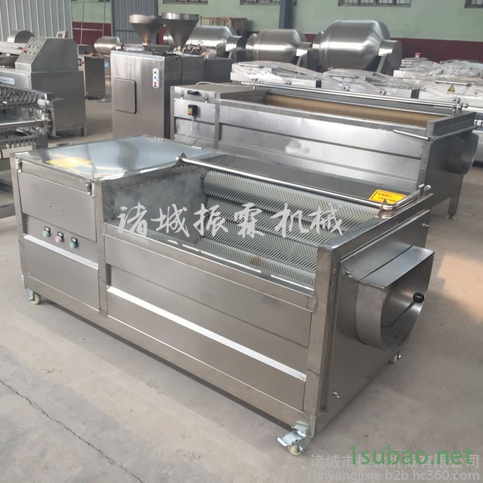 毛辊长1000清洗机 毛刷式胡萝卜清洗抛光机厂家 价格图3