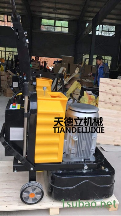 11KW地坪研磨机 660型固化地坪抛光机 四盘地面研磨机图4