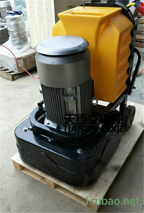 11KW地坪研磨机 660型固化地坪抛光机 四盘地面研磨机图2