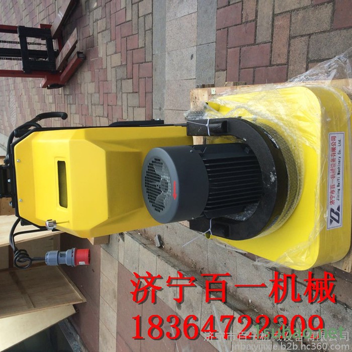 固化剂翻新机 石材打磨抛光机 路面改修研磨机 手推式地面打磨机图2