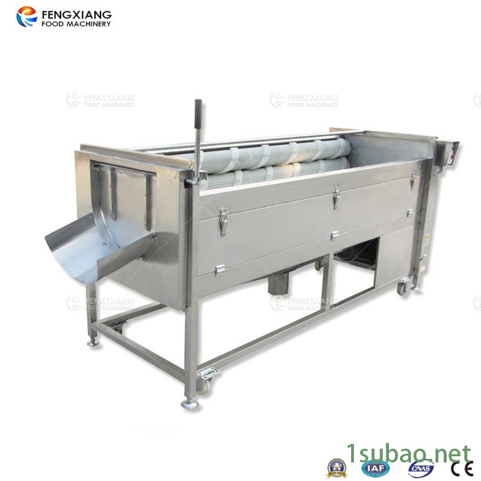 【凤翔】土豆毛刷清洗抛光机 高压喷淋式清洗机 土豆萝卜红薯芋头清洗机 果蔬清洗机 PX-1500图2