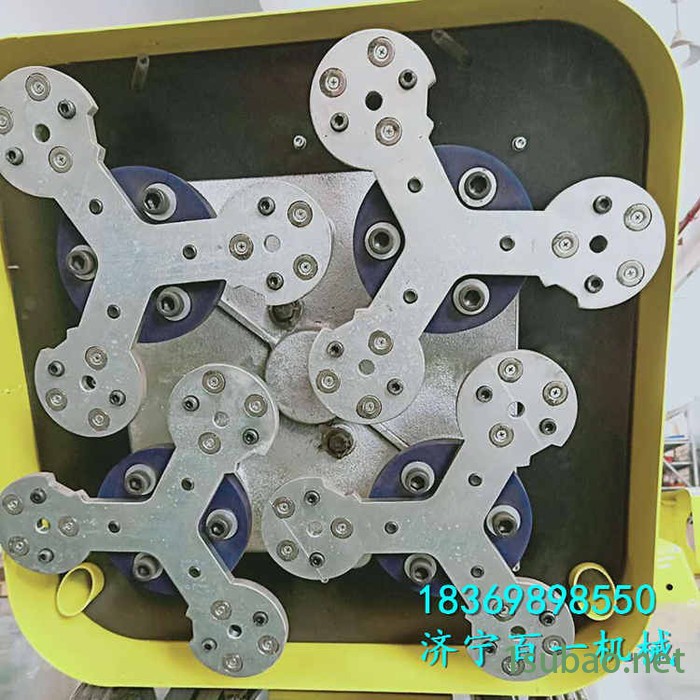 环氧地坪四盘打磨机 树脂磨片抛光机 多磨头研磨机图4