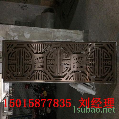 无锡酒店黑钛屏风电镀加工厂 不锈钢屏风电镀黑钛的加工费图2