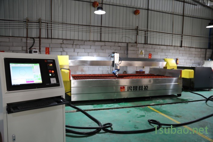 水刀压力鸿运五轴水刀切割机HS-4020瓷砖岩板加工设备厂家报价图2