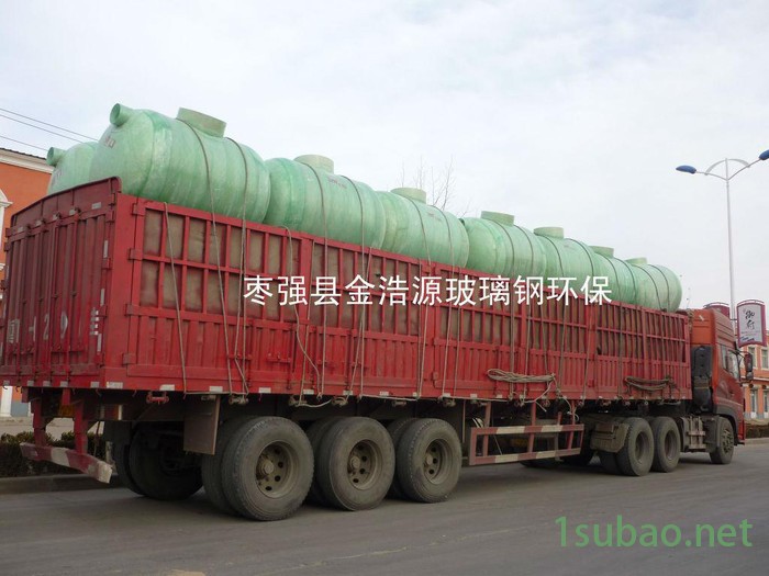 化粪池 玻璃钢缠绕化粪池 压力化粪池 储罐 玻璃钢各规格型号生产 加工 制造图2