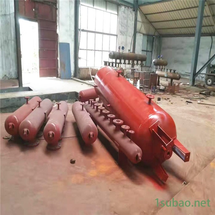 加工定做分气缸锅炉压力容器储气包蒸汽分汽缸图2