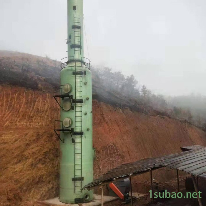 除尘脱硫塔 玻璃钢脱硫塔 工业炉脱硫塔   欧诺  生产厂家图4