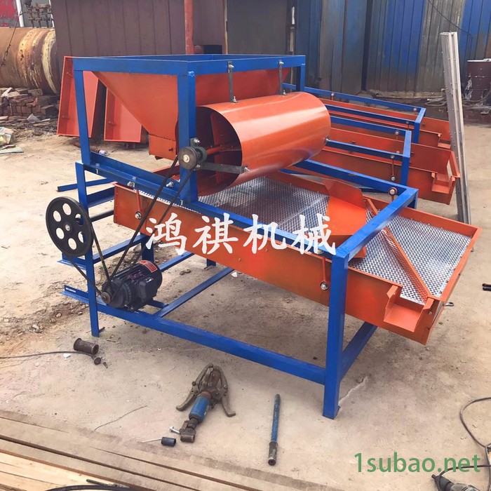 小型玉米筛选机除杂机家用粮食杂质筛选机电动玉米抛光机图3