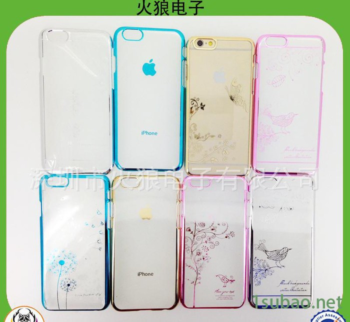 新款iPhon6手机壳 时尚超薄透明PC外壳 型号手机壳电镀加工图3