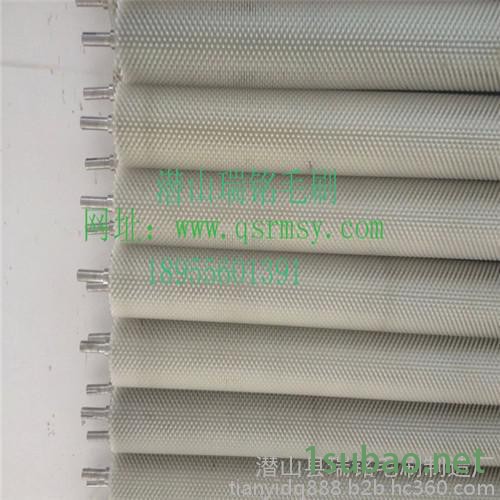 定制磨毛机毛刷辊 钢丝滚刷 镀铜丝刷辊 抛光机毛刷图4