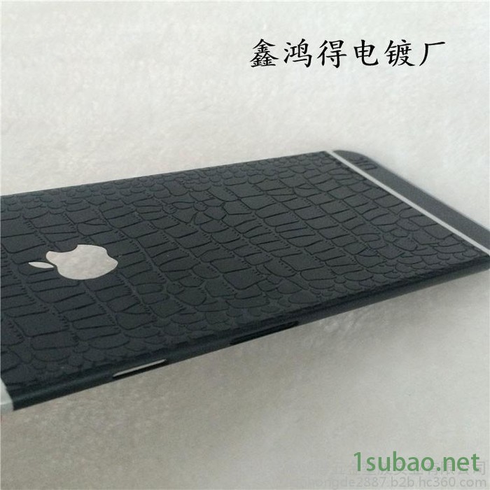 通讯产品配件电镀加工  苹果六手机后壳真空电镀黑金加工 铝外壳表面处理镀金加工 深圳五金表面处理厂图3