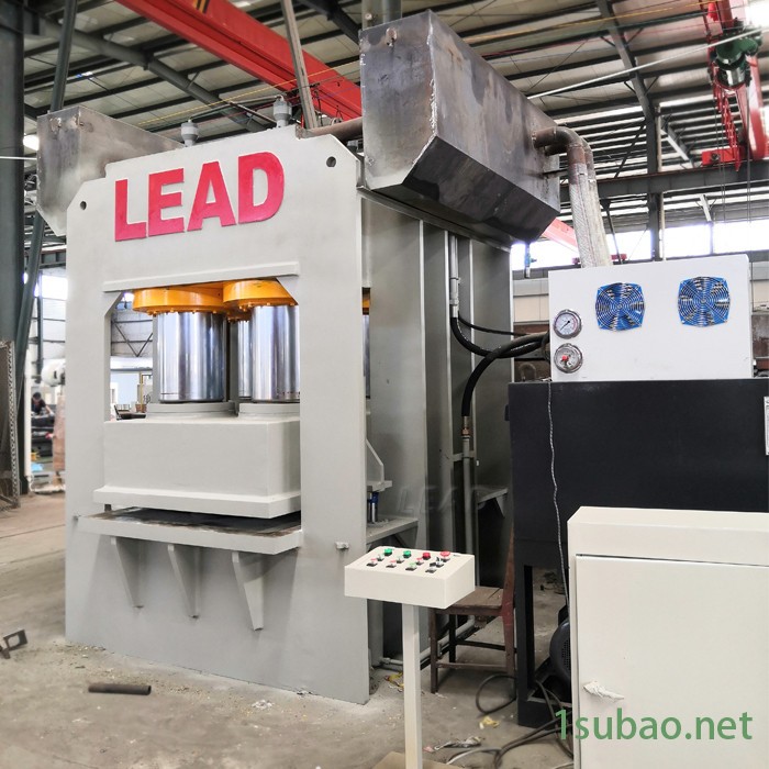 LEAD 造门设备 钢制门压花机 单动框架式压门机图5