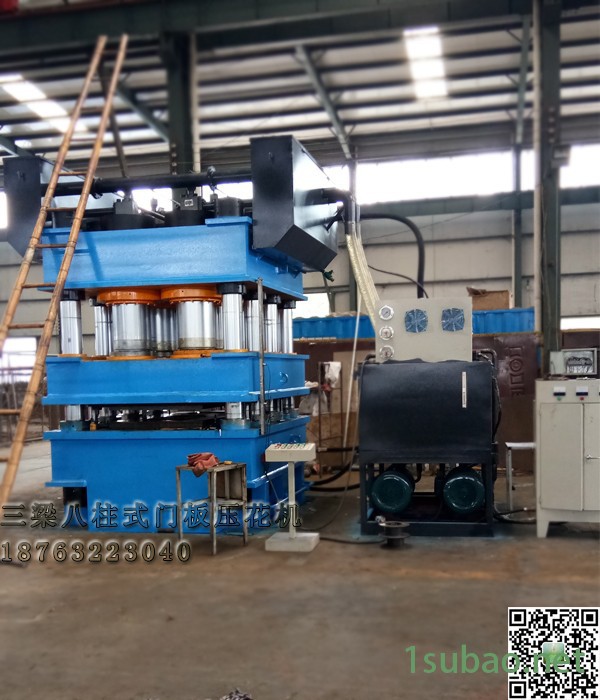 3600T三梁八柱式液压机 门板压花机 LEAD 液压机厂家图4