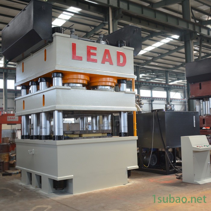 LEAD 液压机 做钢木门的机器 3600T双动三梁八柱式压花机图4