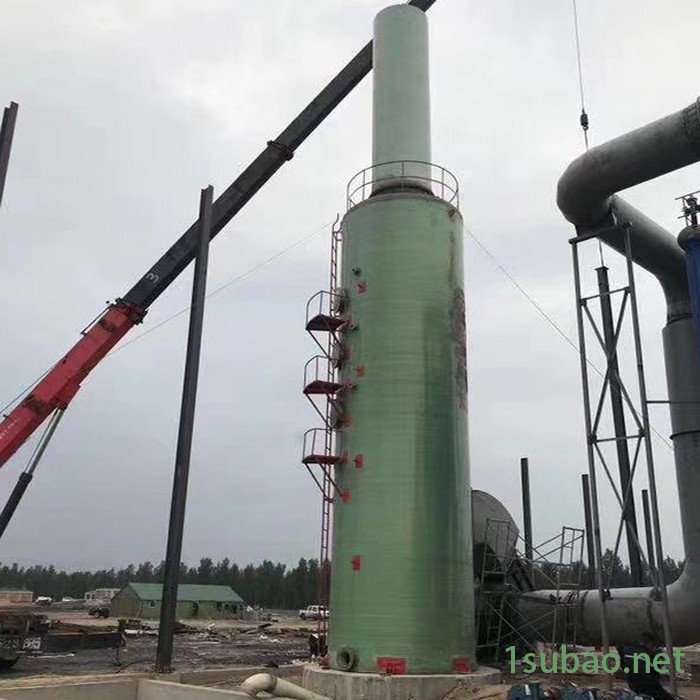 正泽兴 玻璃钢除尘脱硫塔 砖厂窑炉脱硫塔 工业炉脱硫塔 脱硫脱销塔 海口脱硫塔图2
