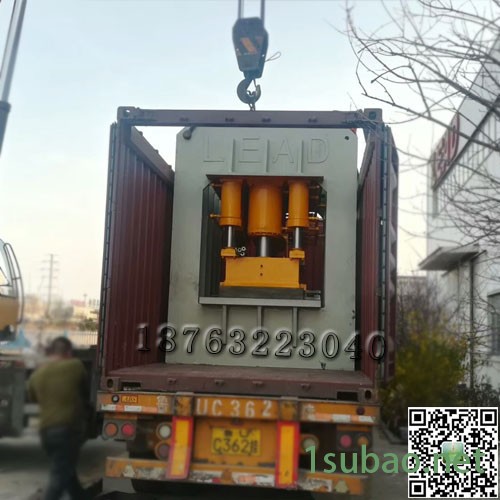 LEAD框架式双动钢木门压花机 防盗门液压机厂家图4