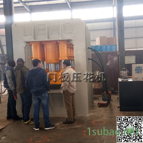LEAD框架式双动钢木门压花机 防盗门液压机厂家图3