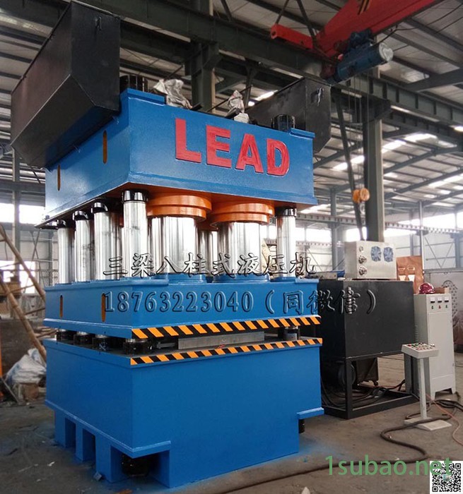 LEAD 出口非洲3600吨钢木门压花机 防盗门成型液压机图6
