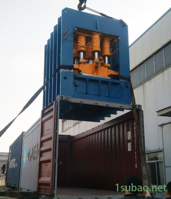 新型框架式防盗门压花机 LEAD双动门面压花成型设备 出口液压机图5
