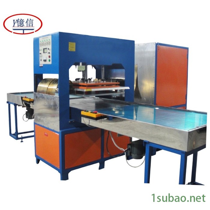 亿信8000W高周波机鞋材压花熔断，手机皮套压花机 手推式高周波包装机图6