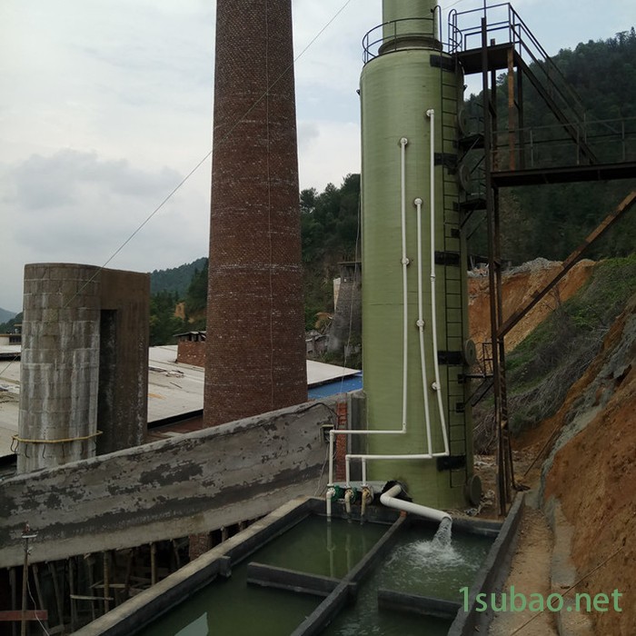 溧阳脱硫塔 砖厂脱硫塔 大型玻璃钢脱硫塔 工业炉脱硫塔 玻璃钢脱硫塔厂家 除尘脱硫塔图4