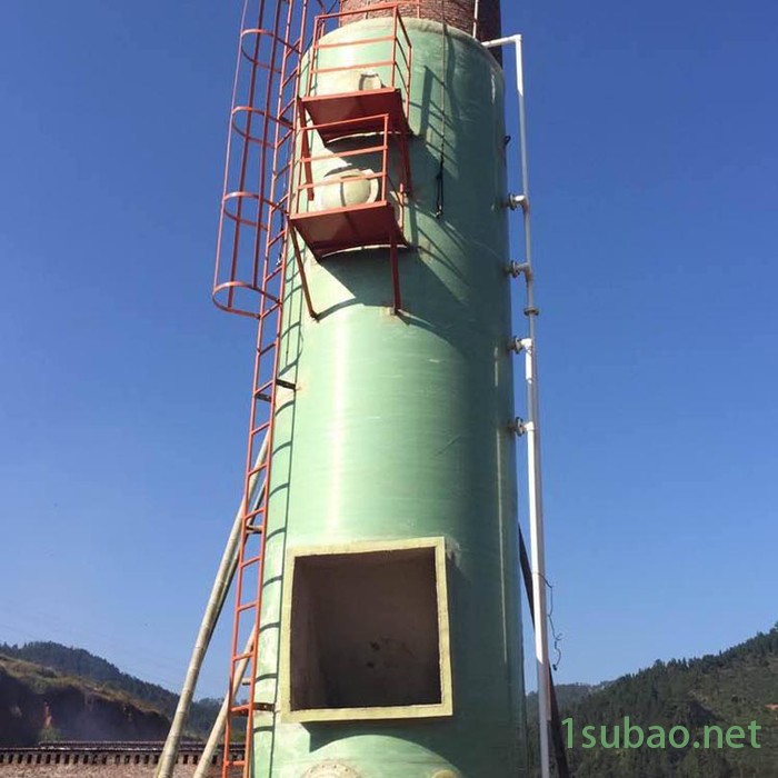 定州脱硫塔 玻璃钢脱硫塔 燃煤锅炉脱硫塔 工业炉脱硫塔 喷淋脱硫塔 除尘脱硫塔图4