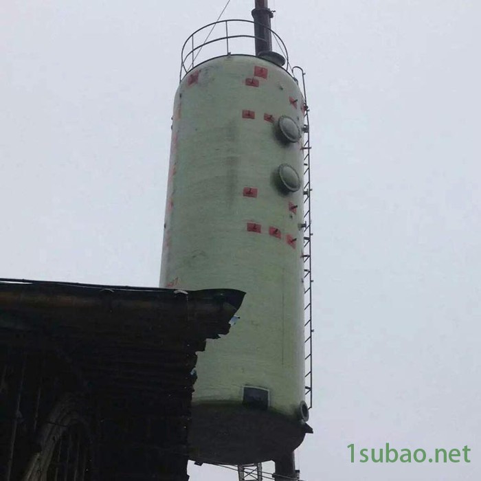 正泽兴 玻璃钢锅炉脱硫塔 隧道窑脱硫塔 工业炉脱硫塔 炉窑除尘塔 海口脱硫塔图4