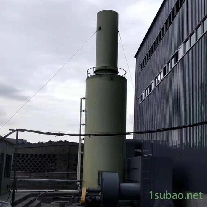 正泽兴 电厂脱硫塔 花岗岩水膜脱硫除尘器 工业炉脱硫塔 窑厂专用玻璃钢塔 贵阳脱硫塔图5