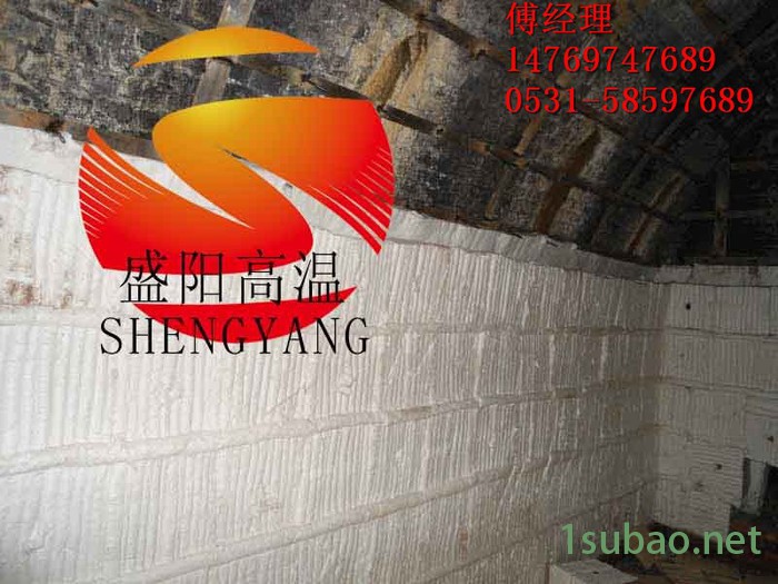 济南盛阳   SYGX 289工业炉窑 隧道窑吊顶保温用陶瓷纤维模块 高铝型陶瓷纤维毯图2