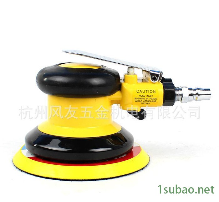 定制全钢转子5寸气动抛光机砂纸机研磨机打蜡机125mm 可打标图3